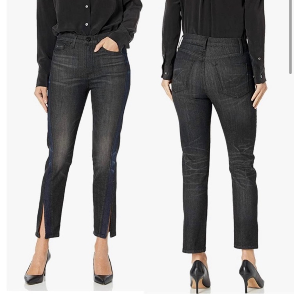 Hudson Zooey jeans  high rise straight crop reverie denim Size 28